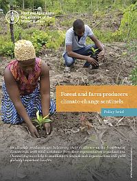 Forest and farm producers – climate change sentinels Forest and farm producers – climate change sentinels