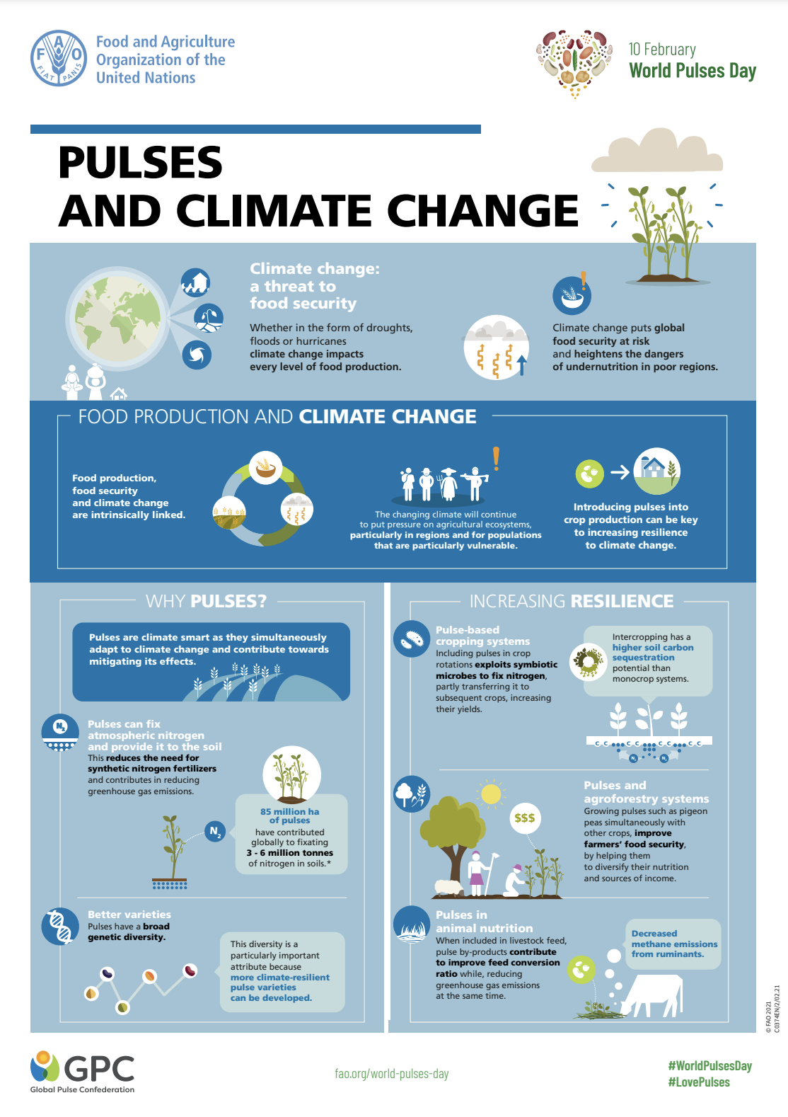 Pulses and Climate Change